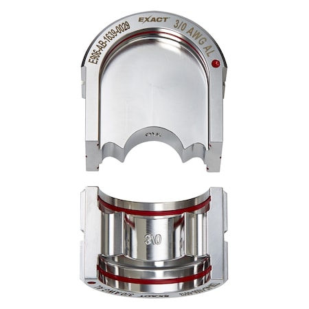 Milwaukee Tool EXACT 3/0  Aluminum 12T U-Style Die 49-12-U03A